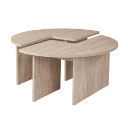 CaliCosy Set van 2 salontafels l90 cm moira