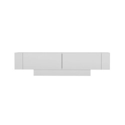 CaliCosy Tv-meubel 2 deuren en 2 witte wandplanken l150 cm matera