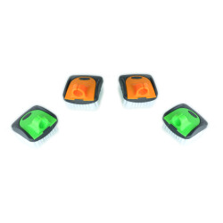 CaliCosy Fruit- en groenteborstel set van 4
