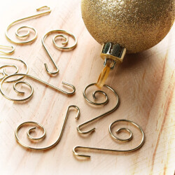 CaliCosy Gouden haken voor kerstboom set van 15