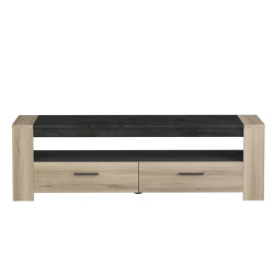 CaliCosy Tv-meubel met 2 laden en 1 grote nis l151,7 cm sheffield