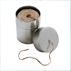 CaliCosy Touw en jute in metalen doos