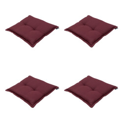 Madison zitkussen panama bordeaux 50x50 - 4 stuks