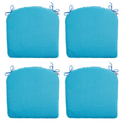 Madison Zitkussen panama aqua 46x48 - 4 stuks
