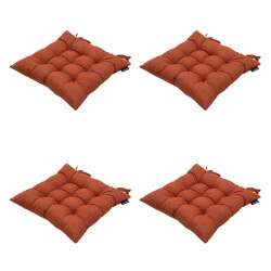 Madison zitkussen basic terra 46x46cm 4 stuks
