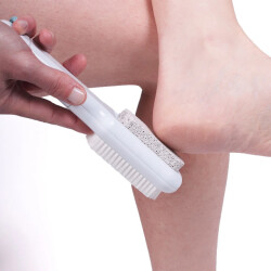 CaliCosy Voetborstel 2-in-1 met reservoir