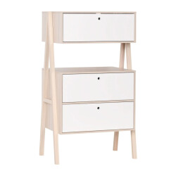 CaliCosy Ladenkast met 2 laden en 1 neerklapbare deur spot