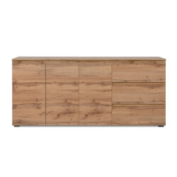 CaliCosy Dressoir met 3 deuren, 3 laden en 2 planken l178,5 x h80 cm