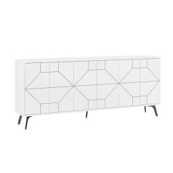 CaliCosy Buffet met 6 versierde deuren l184 cm dune