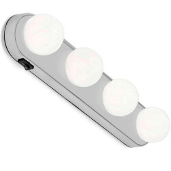 CaliCosy Make-uplamp met 4 lampen voor spiegel