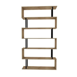CaliCosy Etagère 7 planken eiken decor saffier l90 cm hector