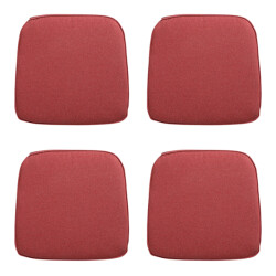 Madison Wicker universeel outdoor manchester red 46x48 4 stuks