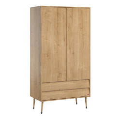 CaliCosy Kast 2 deuren 2 laden l100 x h191 cm bosque