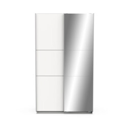 CaliCosy Kast met 2 schuifdeuren en spiegel ghost l116,5 cm