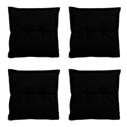 Madison Zitkussen universeel panama black 50x50 - 4 stuks