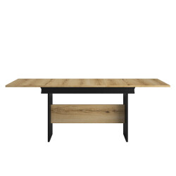 CaliCosy Rechthoekige tafel 1 verlengstuk esteban l160/205 cm
