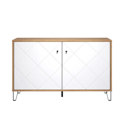 CaliCosy Buffet 2 deuren eiken decoratie l123 cm touch