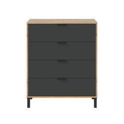 CaliCosy Commode met 4 laden l77,5 cm