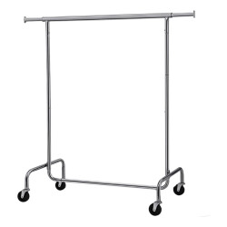 CaliCosy Kledingrek met uitschuifbare stang 110-150 cm op wieltjes