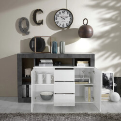CaliCosy Buffet 2 deuren 3 laden frankfurt l146 cm
