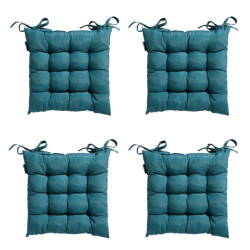 Madison Toscane zitkussen panama sea blue 46x46 - 4 stuks