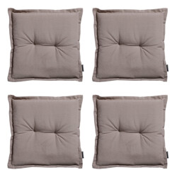 Madison Zitkussen universeel panama taupe 50x50 - 4 stuks