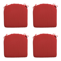 Madison Zitkussen panama brick red 46x48 - 4 stuks
