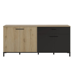 CaliCosy Dressoir 4 deuren 1 lade l180 cm trust