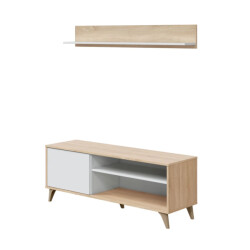 CaliCosy Tv-meubel en wandplank l135 cm kikua plus