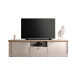 CaliCosy Tv-meubel met 1 nis, 2 deuren en 1 lade l211 cm country