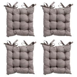 Madison Toscane kussen basic taupe 46x46 - 4 stuks