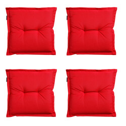 Madison Zitkussen universeel panama red 50x50 - 4 stuks
