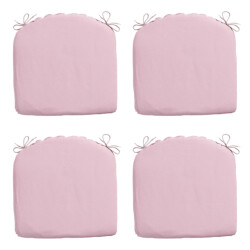 Madison Zitkussen panama soft pink 46x48 - 4 stuks