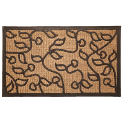 CaliCosy Rechthoekige deurmat bladeren 45x75cm
