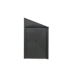 Spacemaker Yardsaver metalen gereedschapsschuur aanbouw 124x203x208 cm