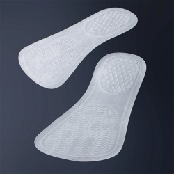 CaliCosy Paar bio-gel witte siliconen inlegzolen 16,5 x 8,2 cm