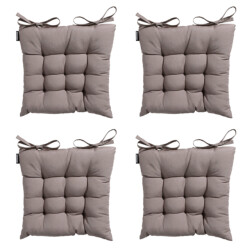 Madison Toscane kussen panama taupe 46x46 - 4 stuks
