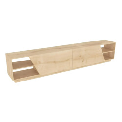 CaliCosy Meubel tv 4 planken 2 deuren l240 cm rhodes