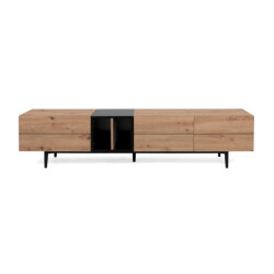 CaliCosy Tv-meubel 3 deuren 2 nissen l195 cm nola