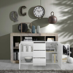 CaliCosy Buffet 2 deuren 3 laden frankfurt l146 cm