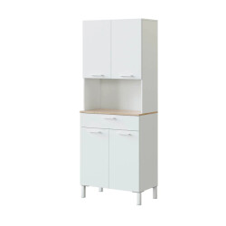 CaliCosy Keukenbuffet met 4 deuren + 1 lade en 1 open compartiment