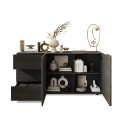 CaliCosy Buffet 2 deuren 3 laden l181 cm pluton