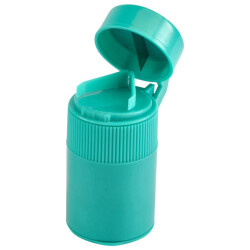CaliCosy Pillendozen 3-in-1 groen plastic 7,5 x 4,5 x 3,5 cm set van 2