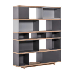 CaliCosy Bibliotheek met aanpasbare meerdere opbergmogelijkheden h170 cm balance