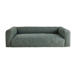 Signature Bank in groene stof l252 cm madisson