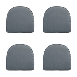 Madison Wicker york rib grey 48x48 - 4 stuks