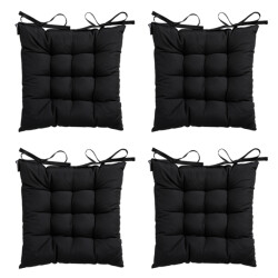 Madison Toscane kussen panama black 46x46 - 4 stuks