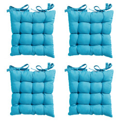 Madison Toscane kussen panama aqua 46x46 - 4 stuks