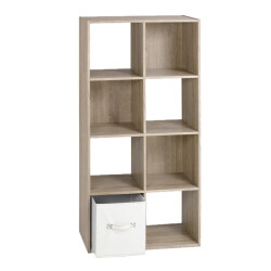 CaliCosy Opbergplank met 8 vakken l62 x h123 cm