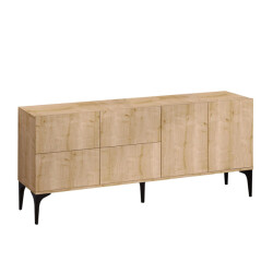 CaliCosy Buffet 6 deuren eiken decor saffier l180 cm laika